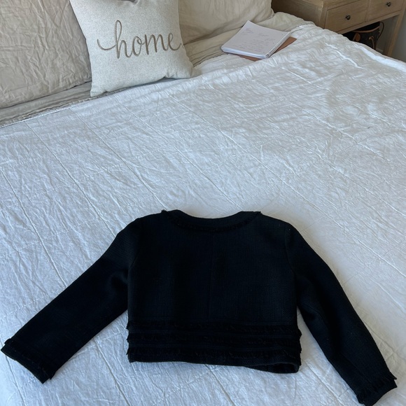 Karl Lagerfeld black bolero jacket - Picture 2 of 3